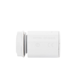 Conector de tubería rígida a caja (Racor), PVC Auto-extinguible, de 25 mm