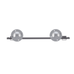 Montaje Cableado de Acero| Suelo a Techo| Capacidad Máx. de Carga 30kg| Para Pantallas de 32" ~ 75"| VESA 400 x 600 - Image 5