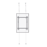 Montaje Cableado de Acero| Suelo a Techo| Capacidad Máx. de Carga 30kg| Para Pantallas de 32" ~ 75"| VESA 400 x 600 - Image 2