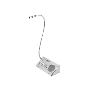 Sistema de Intercomunicación | Ideal para Ventanillas | Audio de voz de dos vías | 12V/1A 2W | Micrófono Interior + Micrófono Exterior