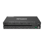 Matriz de Video HDMI 4x4 | Ancho de Banda 10.2 Gbps | Resolución 4K@30Hz | Escalado a 1080P, 720P, 1920x1200, 4K30 | Modos Matriz y Video Wall | Control RS-232 y Remoto Infrared - Image 3