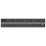 Matriz de Video HDMI 4x4 | Ancho de Banda 10.2 Gbps | Resolución 4K@30Hz | Escalado a 1080P, 720P, 1920x1200, 4K30 | Modos Matriz y Video Wall | Control RS-232 y Remoto Infrared - Image 4