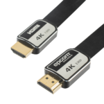 Cable HDMI de 5 Metros (16.40 Pies) | Alta Definici?n | Versi?n 2.0 | Alta Velocidad 18Gbps | 4K@60Hz | Conectores Chapados en Oro | Tipo Plano