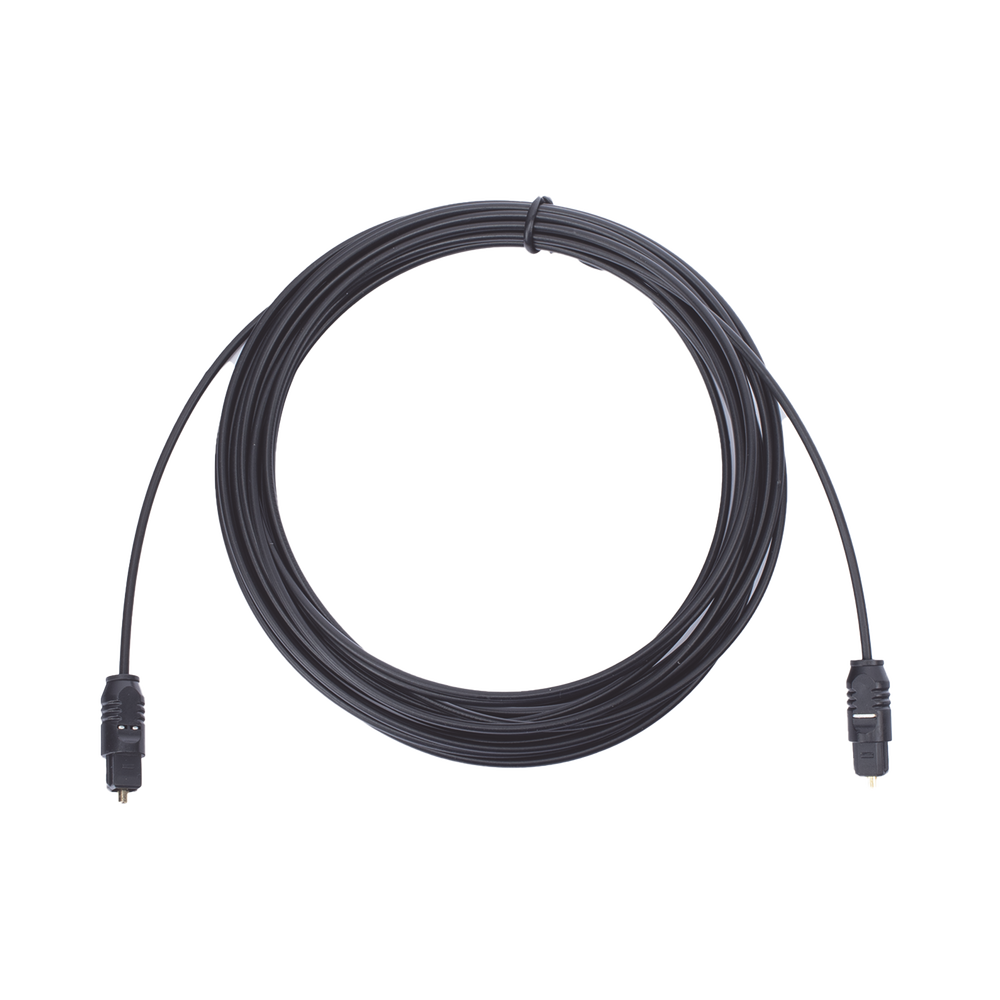 Cable Toslink de Fibra Óptica de 4.6m | Ideal para Mandar Audio Digital para Sistemas de Alta Calida | Compatible con Amplificadores VSSL