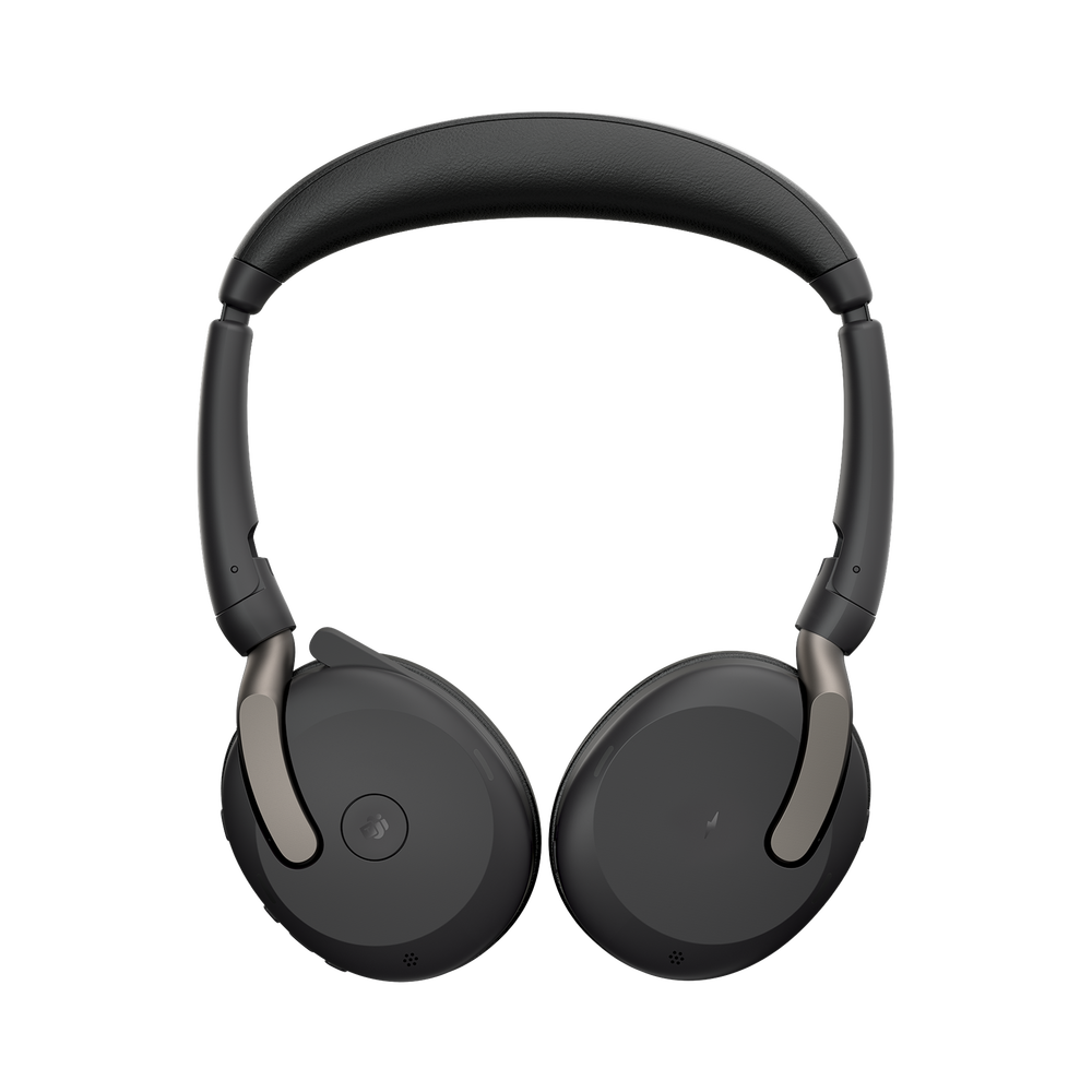 Jabra Evolve2 65 Flex, Auricular stereo versión MS, dongle USB-A con cancelación de ruido (26699-999-999)