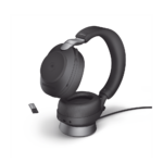 Jabra Evolve2 85, Auricular stereo versión MS con cancelación de ruido activa, dongle USB-A indicador de ocupado (Busylight)(28599-999-999) - Image 2