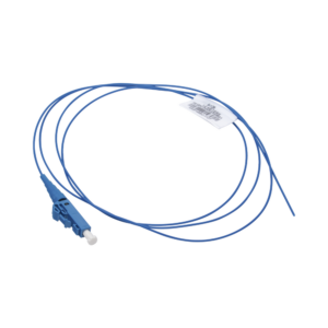Pigtail de Fibra ?ptica LC Simplex, Monomodo OS2 9/125, 900um, Color Azul, 3 Metros (9.84 Pies)