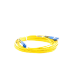 Jumper de Fibra Optica Monomodo 9/125 OS2, LC-LC Duplex, OFNR (Riser), Color Amarillo, 10 Metros (32.81 Pies) - Image 3