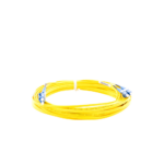 Jumper de Fibra Optica Monomodo 9/125 OS2, LC-LC Duplex, OFNR (Riser), Color Amarillo, 10 Metros (32.81 Pies) - Image 4