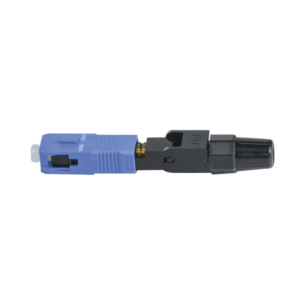 Conector R?pido de Instalaci?n en Campo, Monomodo, SC/UPC, Pre-Pulido, Re-Terminable, Ideal para Aplicaciones FTTx