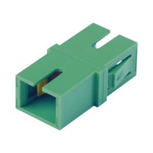 M?dulo Acoplador SC/APC Simplex, Para Fibra Monomodo, Color Verde