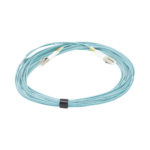 Jumper de Fibra ?ptica Multimodo 50/125 XGLO OM3, LC-LC Duplex, OFNR, Color Aqua, 7 Metros (22.97 Pies) - Image 2