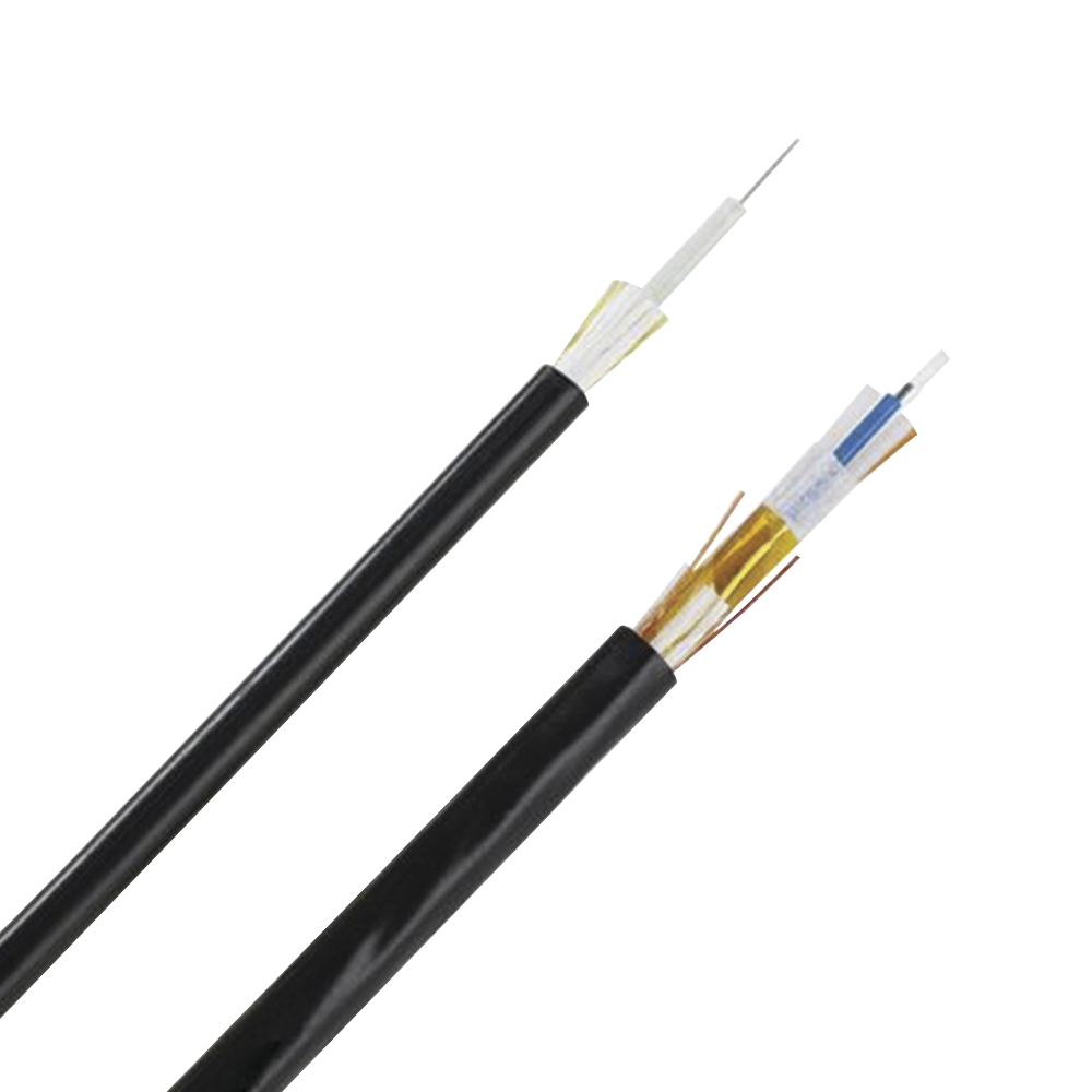 Cable de Fibra ?ptica de 12 Hilos, Multimodo OM3 50/125 Optimizada, Interior/Exterior, Loose Tube 250um, No Conductiva (Diel?ctrica), OFNR (Riser), Precio Por Metro