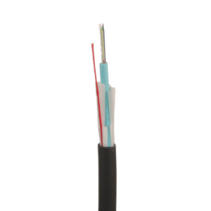 Cable de Fibra ?ptica de 12 Hilos, Multimodo OM4 50/125 Optimizada, Interior/Exterior, Loose Tube 250um, No Conductiva (Diel?ctrica), OFNR (Riser), Precio Por Metro