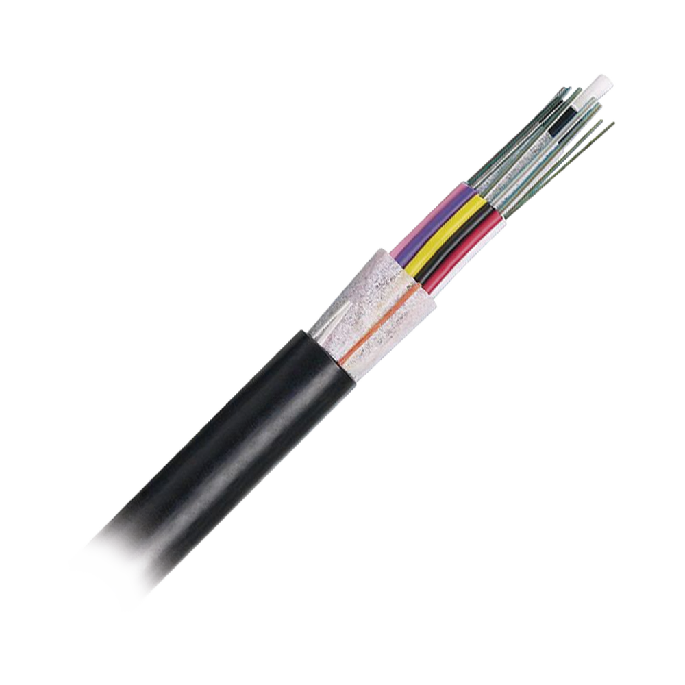 Cable de Fibra ?ptica 6 Hilos, OSP (Planta Externa), No Armada (Diel?ctrica), MDPE (Polietileno de Media Densidad), Multimodo OM3 50/125 Optimizada, Precio Por Metro