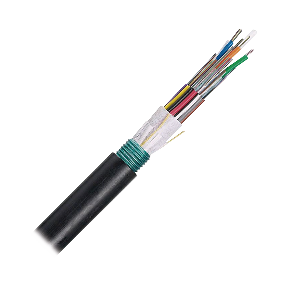 Cable de Fibra ?ptica 6 Hilos, OSP (Planta Externa), Armada, MDPE (Polietileno de Media Densidad), Multimodo OM3 50/125 Optimizada, Precio Por Metro