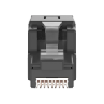 Plug RJ45 UTP, Instalaci?n Angulada 45 Grados, Terminaci?n en Campo Certificable, Compatible con Cat5e, Cat6 y Cat6A, Color Negro - Image 4