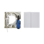 Caja Terminal de Fibra ?ptica (Roseta) con un Acoplador SC/APC, Color Blanco - Image 2