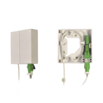 Caja Terminal de Fibra ?ptica (Roseta) con un Acoplador SC/APC, Color Blanco - Image 5