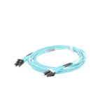 Jumper de Fibra Optica Multimodo 50/125 OM4, LC-LC Duplex, OFNR (Riser), Color Aqua, 3 Metros (9.84 Pies) - Image 4