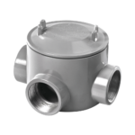 Caja con Tapa Tipo GRT de 3/4" (19 mm) / Caja a Prueba de Explosión / Para Áreas Peligrosas con Tapa / Libre de Cobre.