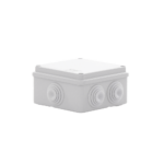 Caja Estanca de PVC Para Derivación y Conexión, 6 Entradas, Tapa Atornillada,100x100x50 mm (Área Interna), Uso Exterior IP55, Material que no Propaga el Fuego y Libre de Hálogenos - Image 4