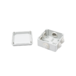 Caja Estanca de PVC Para Derivación y Conexión, 6 Entradas, Tapa Atornillada,100x100x50 mm (Área Interna), Uso Exterior IP55, Material que no Propaga el Fuego y Libre de Hálogenos - Image 2