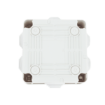 Caja Estanca de PVC Para Derivación y Conexión, 6 Entradas, Tapa con Tornillo de 1/4" de Vuelta, 100x100x50 mm (Área Interna), Uso Exterior IP55, Material que no Propaga el Fuego y Libre de Hálogenos - Image 6