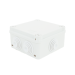 Caja Estanca de PVC Para Derivación y Conexión, 6 Entradas, Tapa con Tornillo de 1/4" de Vuelta, 100x100x50 mm (Área Interna), Uso Exterior IP55, Material que no Propaga el Fuego y Libre de Hálogenos - Image 4