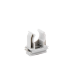 Soporte de presión (Abrazadera), PVC Auto-extinguible, abierto para tubería de 16 mm - Image 2