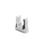 Soporte de presión (Abrazadera), PVC Auto-extinguible, abierto para tubería de 20 mm