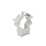 Soporte de collar (Abrazadera), PVC Auto-extinguible, cerrado para tubería de 16 mm - Image 2