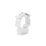 Soporte de collar (Abrazadera), PVC Auto-extinguible, cerrado para tubería de 20 mm - Image 3