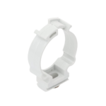 Soporte de collar (Abrazadera), PVC Auto-extinguible, cerrado para tubería de 32 mm - Image 3