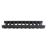 Organizador de Cable Horizontal RouteIT, Sencillo, Para Rack de 19in, 4in de profundidad, 1UR - Image 3