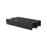 Organizador de Cable Horizontal RouteIT, Doble, Para Rack de 19in, 4in de profundidad, 2UR - Image 5