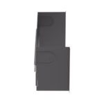 Soporte Industrial Para Instalar Equipos de Montaje en Riel DIN, Para Racks o Gabinetes Estándar de 19in, de 4UR, Color Negro - Image 4