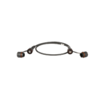 Patch Cord Cat6A IndustrialNet, Blindado S/FTP, Con Plug Industrial y Tapa en Cada Extremo, 1 Metro (3.28 Pies)