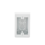 Caja de Pared Superficial, Uso Universal con Placas de Pared, con Cinta Adhesiva, Color Blanco - Image 5