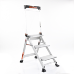 Escalera de Tijera con Punto de Apoyo Anti-caídas de 0.67 m (Nivel de Pie), con Peldaños JUMBO, (SKU 11903). - Image 4