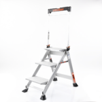 Escalera de Tijera con Punto de Apoyo Anti-caídas de 0.67 m (Nivel de Pie), con Peldaños JUMBO, (SKU 11903). - Image 5