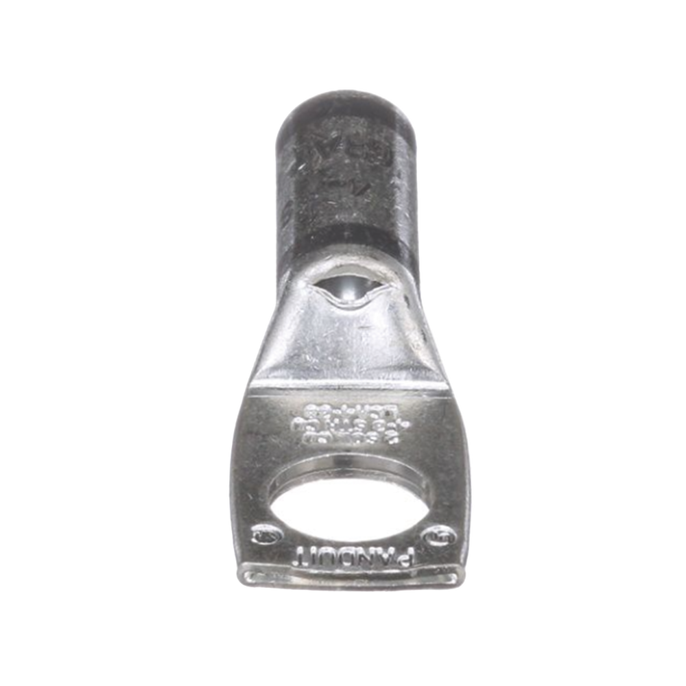 Zapata de compresión LCA4-38-L, para cal. 4 Awg, Barreno para tornillo prisionero de 3/8, 1 Pz