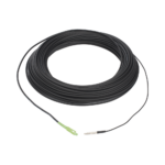 Rollo de Fibra ?ptica Drop Redonda G657A2 Monomodo Simplex de 100 Metros (328.08 Pies) con Conectores SC/APC-SC/APC para Instalaciones A?reas, Subterr?neas o a la Intemperie