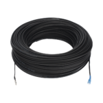 Rollo de Fibra ?ptica Drop Redonda G657A2 Monomodo Simplex de 150 Metros (492.13 Pies) con Conectores SC/UPC-SC/UPC para Instalaciones A?reas, Subterr?neas o a la Intemperie