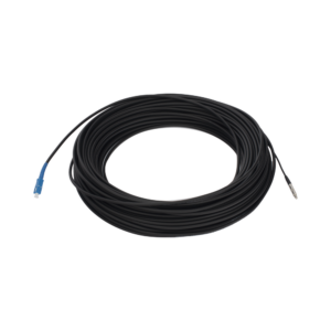 Rollo de Fibra ?ptica Drop Redonda G657A2 Monomodo Simplex de 50 Metros (164 Pies) con Conectores SC/UPC-SC/UPC para Instalaciones A?reas, Subterr?neas o a la Intemperie