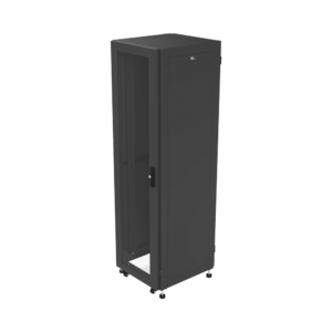 Gabinete para Telecomunicaciones Rack Estándar de 19", 42UR, 600 mm Ancho x 600 mm Profundidad. Fabricado en Acero, Se envía el Gabinete Armado.