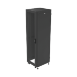 Gabinete para Telecomunicaciones Rack Estándar de 19", 42UR, 600 mm Ancho x 600 mm Profundidad. Fabricado en Acero, Se envía el Gabinete Armado.