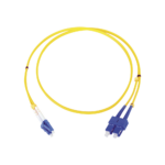 Jumper de Fibra ?ptica Monomodo LC/SC Duplex de 1 Metro (3.28 Pies)
