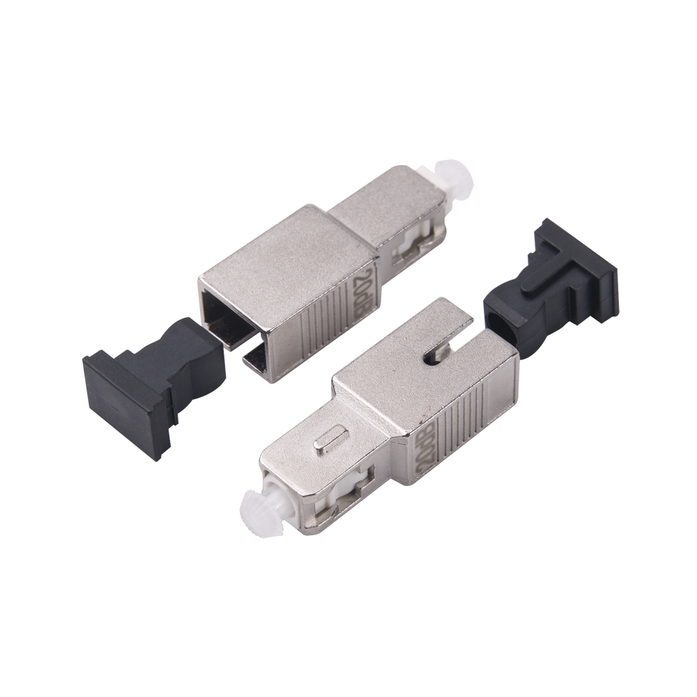 Atenuador ?ptico Macho-Hembra con Conector SC/UPC de 15dB para Fibra Monomodo