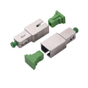 Atenuador ?ptico Macho-Hembra con Conector SC/APC de 15dB para Fibra Monomodo